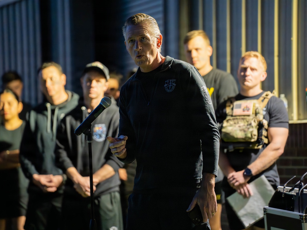 3rd SFG(A) Soldiers and family members Honor the Fallen