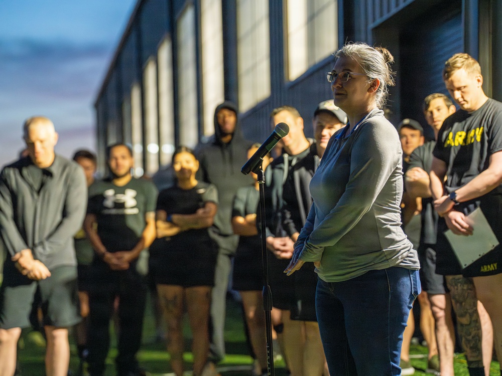 3rd SFG(A) Soldiers and family members Honor the Fallen