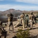 U.S. Marines conduct artillery displacement training