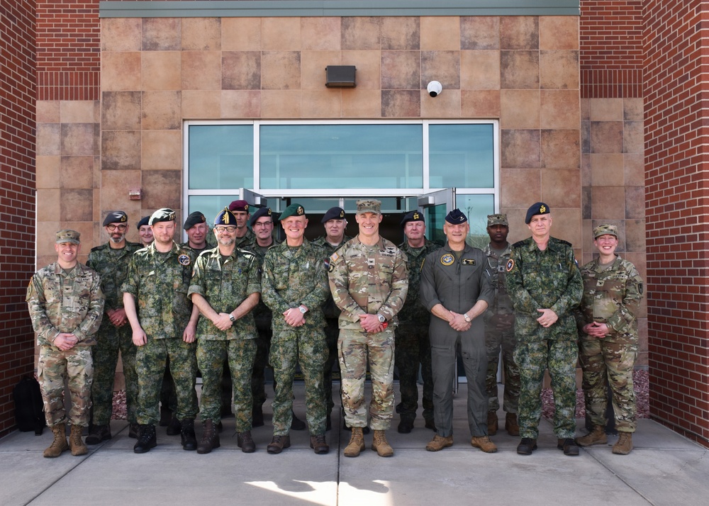 1st Space Brigade hosts Netherlands