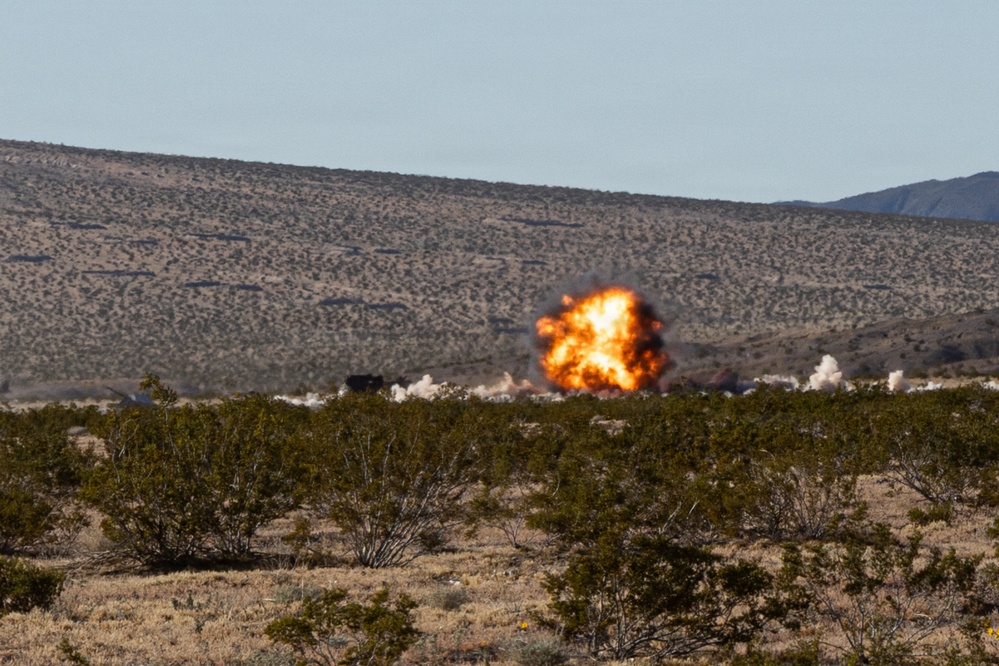 U.S. Marines conduct artillery displacement training
