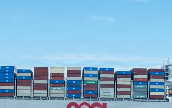 Coast Guard enforces safety zone around container vessel