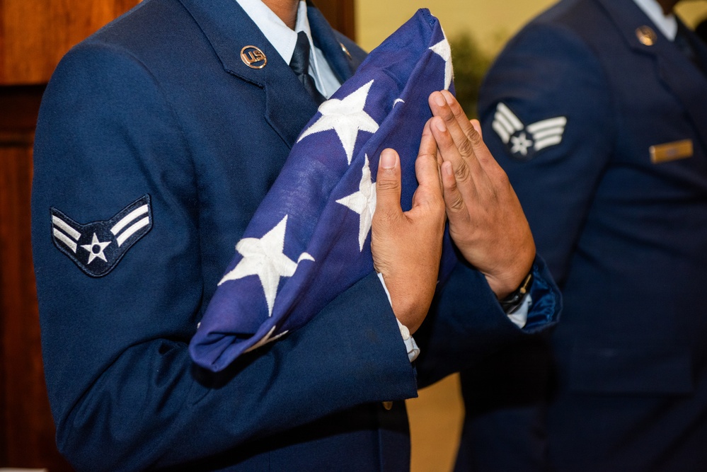 Honoring over 22 years of service: CMSgt Young bids farewell