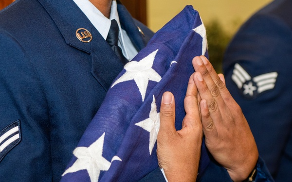 Honoring over 22 years of service: CMSgt Young bids farewell