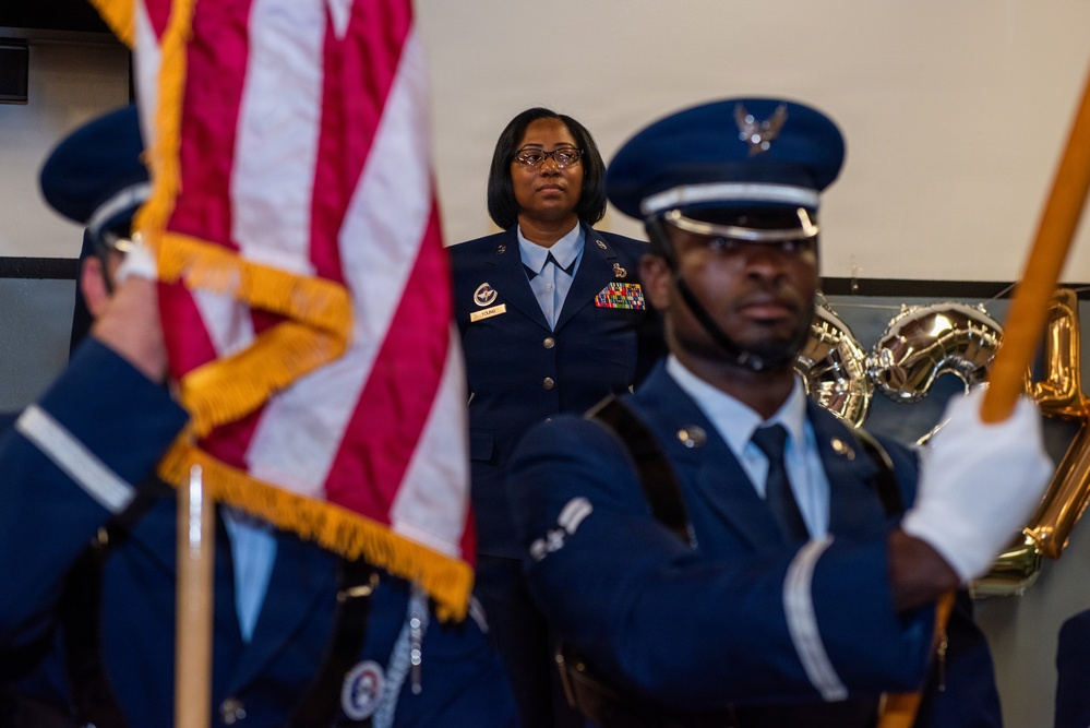 Honoring over 22 years of service: CMSgt Young bids farewell
