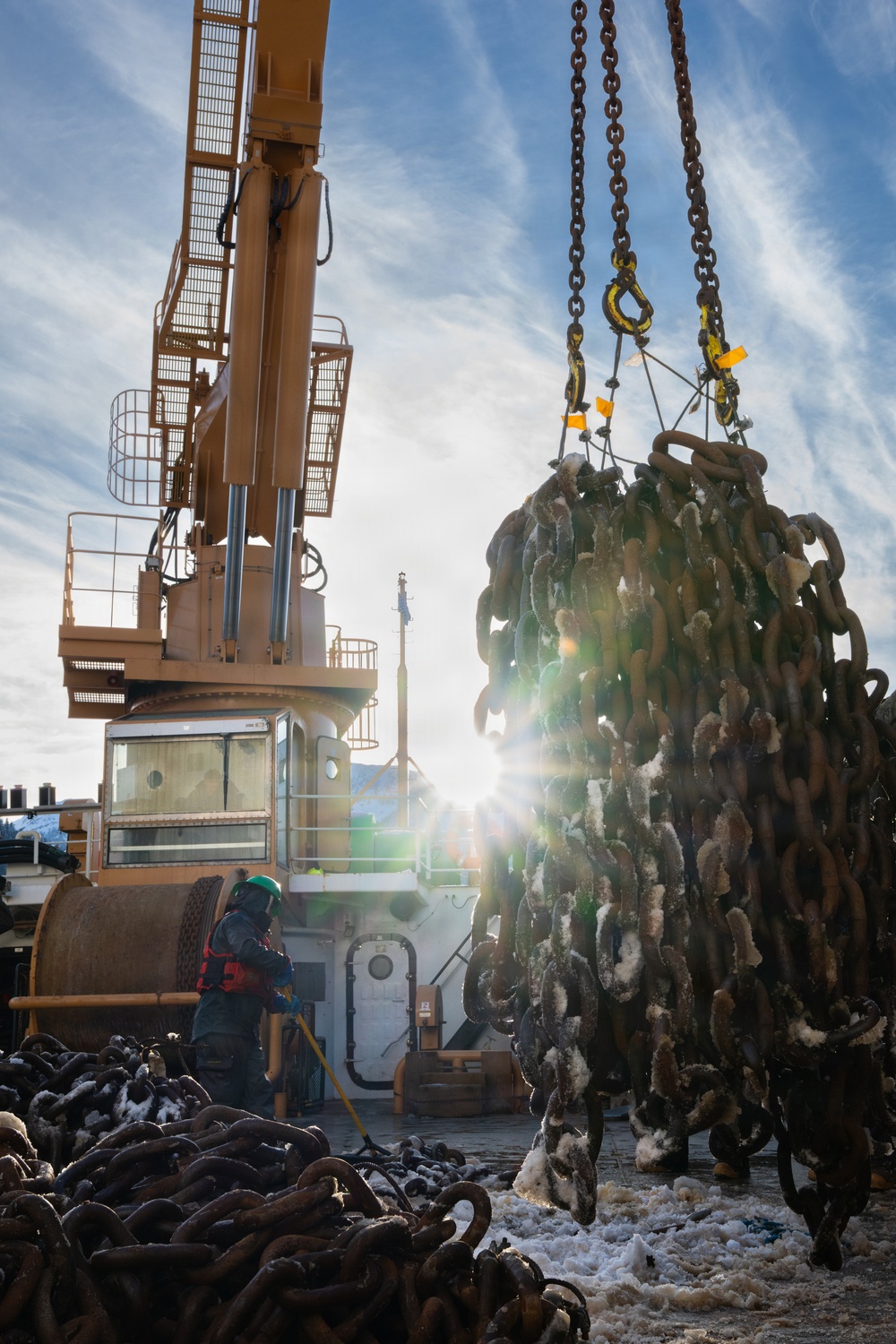 USCGC Kukui Departs Juneau, Alaska