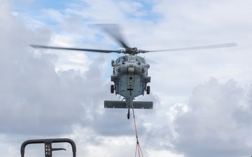 22nd MEU (SOC) | USS Iwo Jima Conducts Replenishment-at-Sea