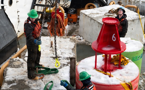 USCGC Kukui prepares to depart Juneau, Alaska