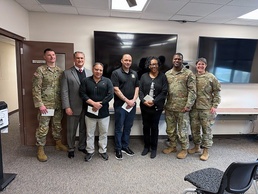 MICC Fort Belvoir employees recognized for support to the Army Warfighter Brain Health Task Force