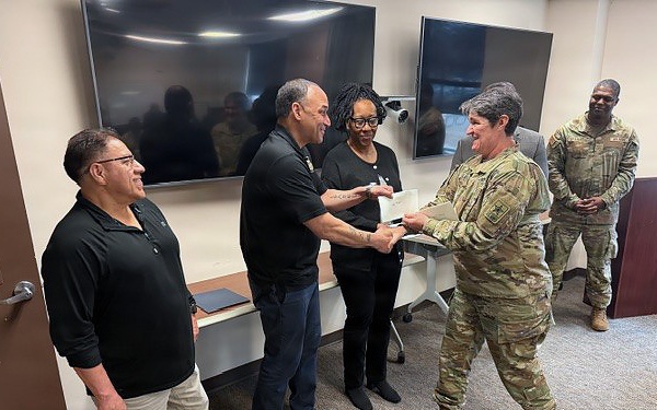 MICC Fort Belvoir employees recognized for support to the Army Warfighter Brain Health Task Force