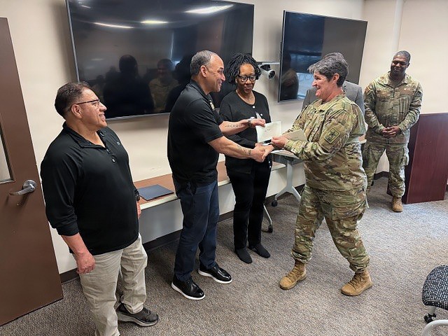 MICC Fort Belvoir employees recognized for support to the Army Warfighter Brain Health Task Force