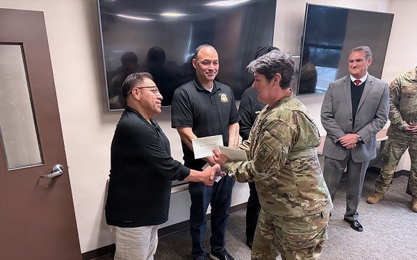 MICC Fort Belvoir employees recognized for support to the Army Warfighter Brain Health Task Force