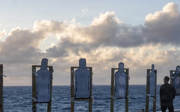 22nd MEU (SOC) | CLB-26 Conducts Pistol Range