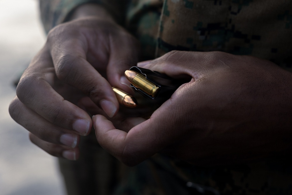 22nd MEU (SOC) | CLB-26 Conducts Pistol Range