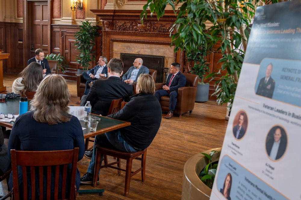 Former chief of National Guard Bureau speaks at veterans' leadership forum