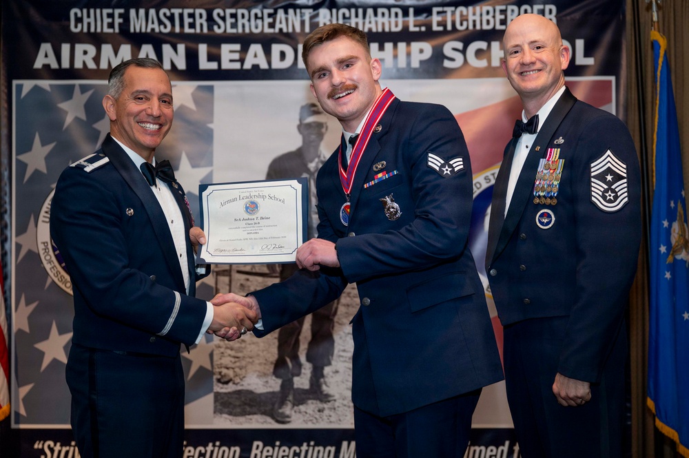 ALS Class 26-B celebrates graduation at Grand Forks AFB