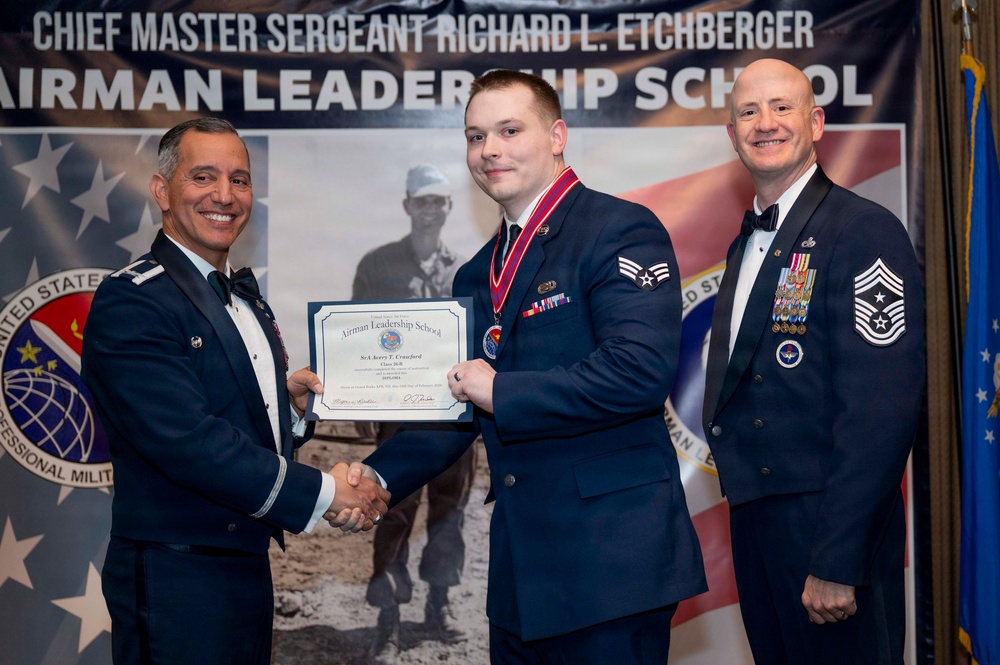 ALS Class 26-B celebrates graduation at Grand Forks AFB