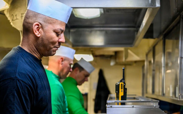 USS Theodore Roosevelt Galley