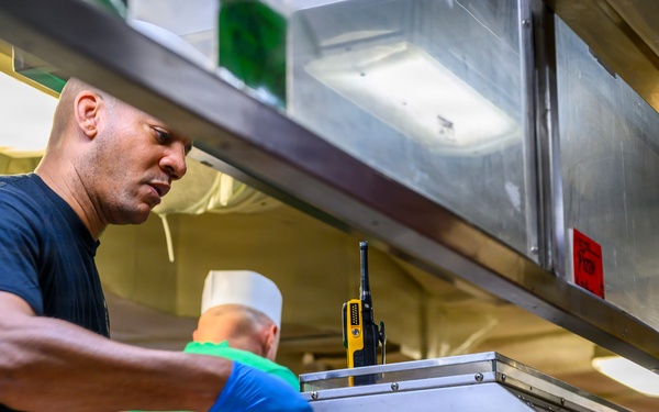 USS Theodore Roosevelt Galley