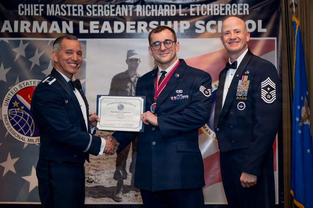 ALS Class 26-B celebrates graduation at Grand Forks AFB