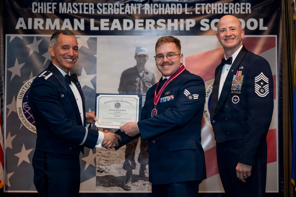 ALS Class 26-B celebrates graduation at Grand Forks AFB