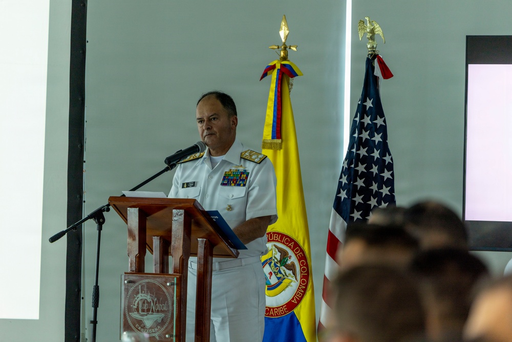 U.S. Marines and Navy conduct Maritime Staff Talks with Colombia