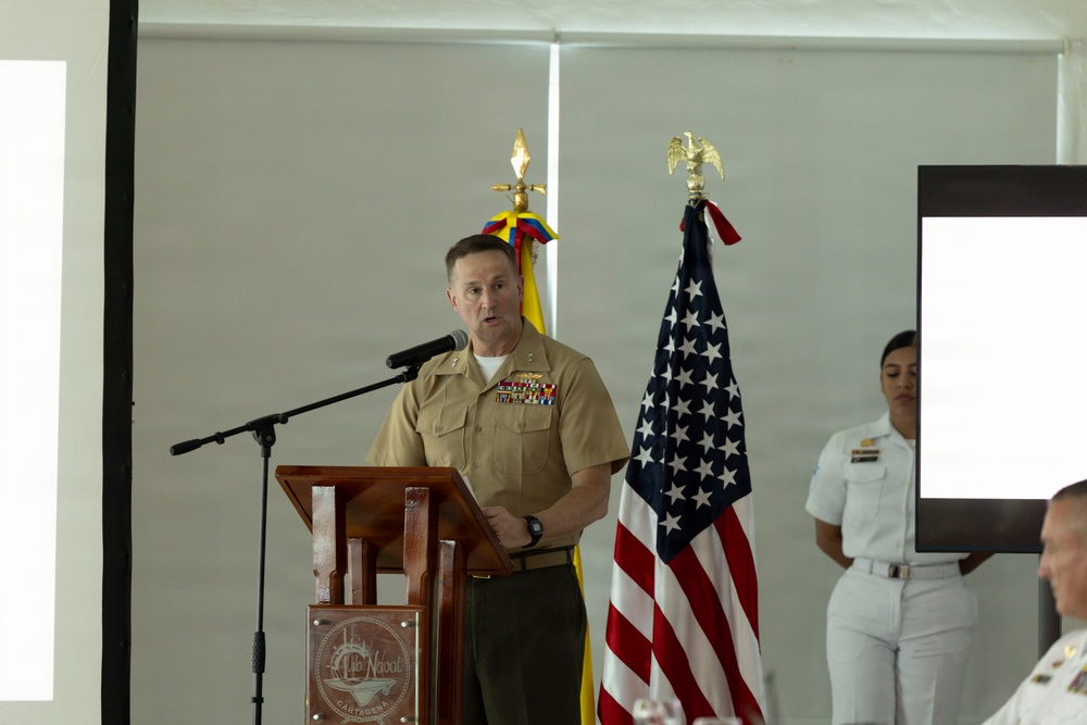 U.S. Marines and Navy conduct Maritime Staff Talks with Colombia
