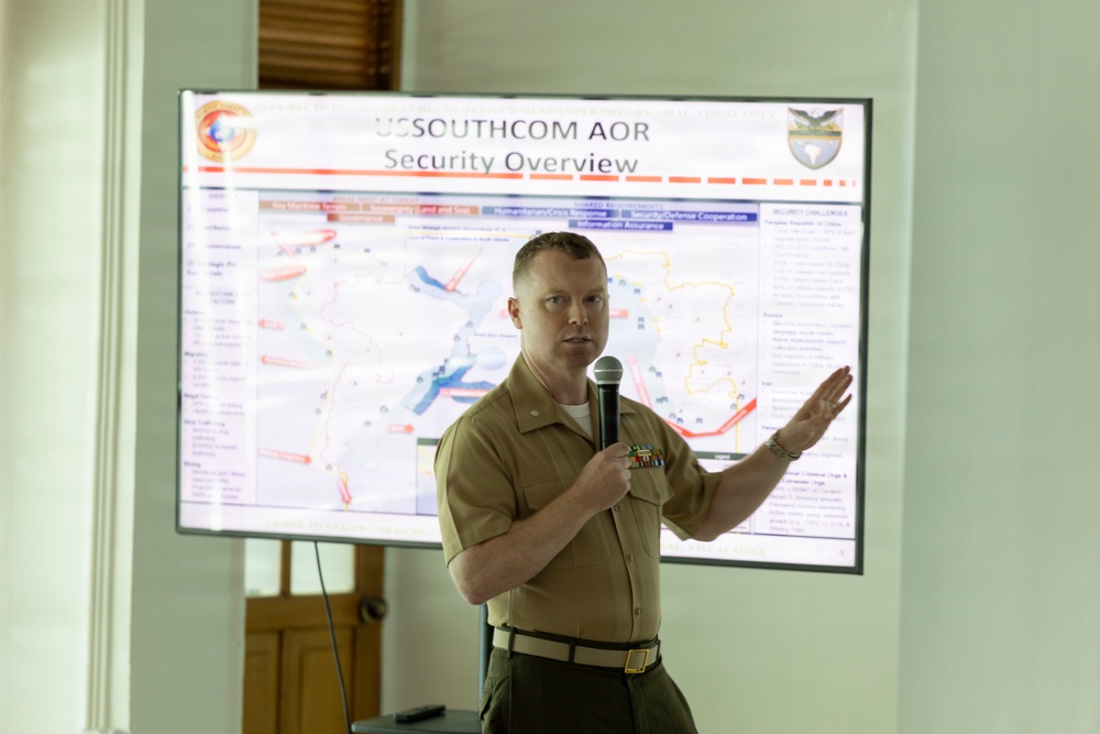 U.S. Marines and Navy conduct Maritime Staff Talks with Colombia