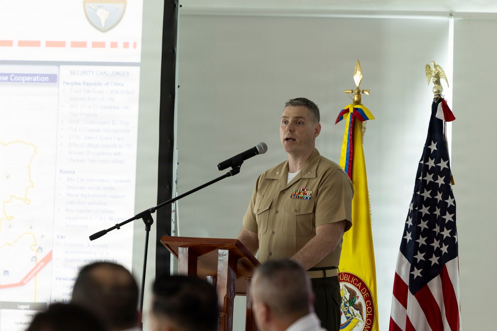 U.S. Marines and Navy conduct Maritime Staff Talks with Colombia