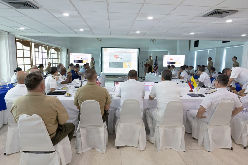 U.S. Marines and Navy conduct Maritime Staff Talks with Colombia