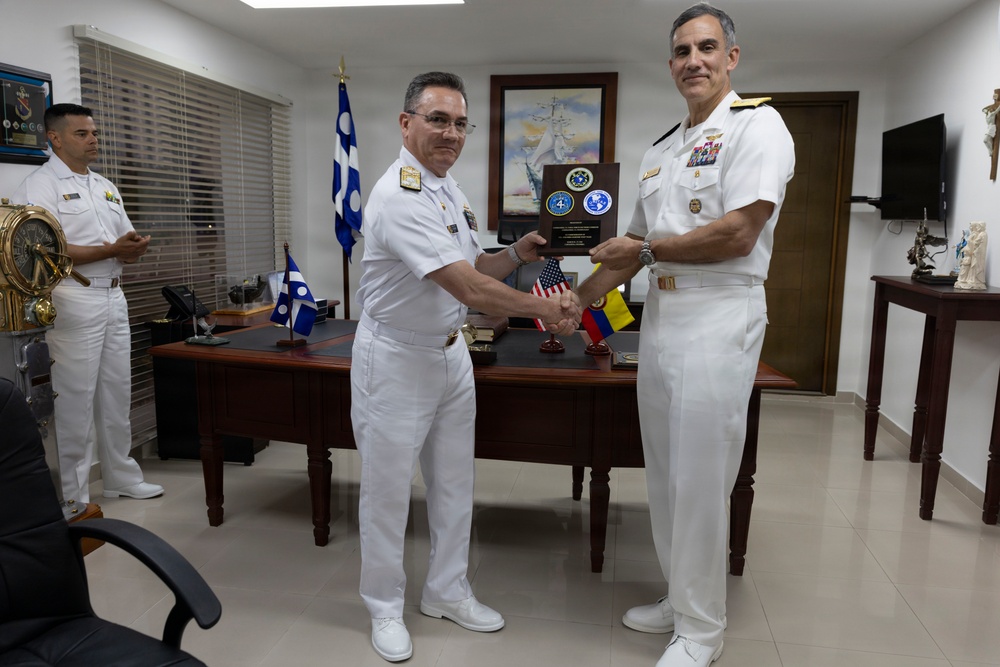 U.S. Marines and Navy conduct Maritime Staff Talks with Colombia