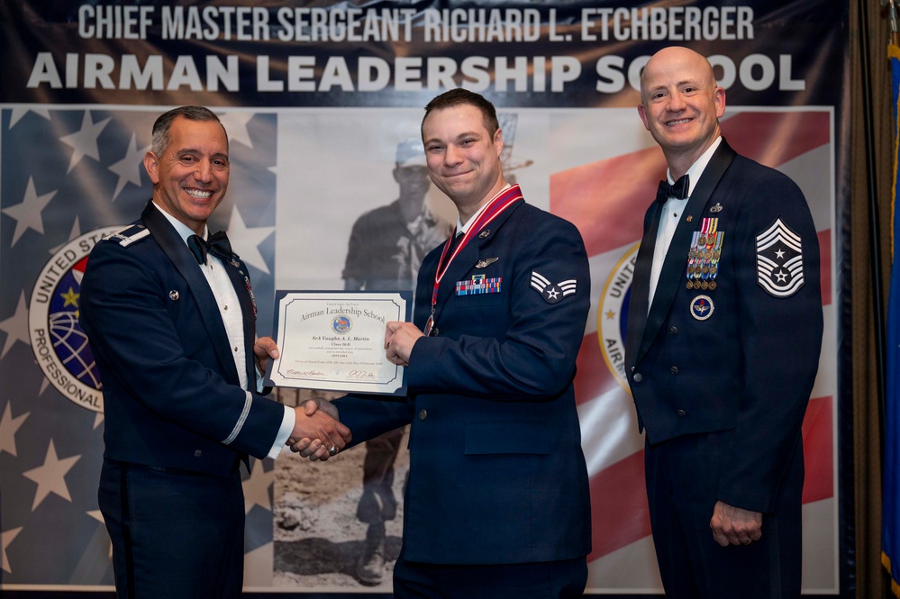 ALS Class 26-B celebrates graduation at Grand Forks AFB