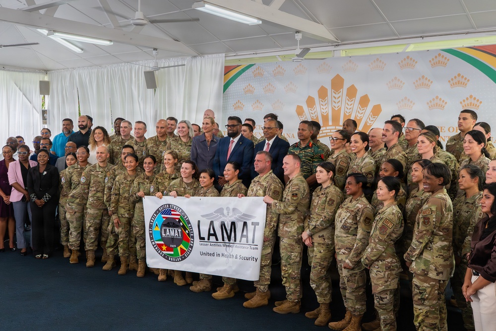 LAMAT 2026 advances regional security, health care capacity in Guyana