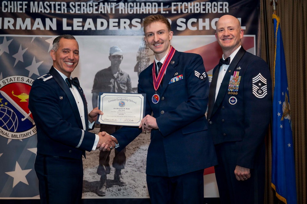 ALS Class 26-B celebrates graduation at Grand Forks AFB