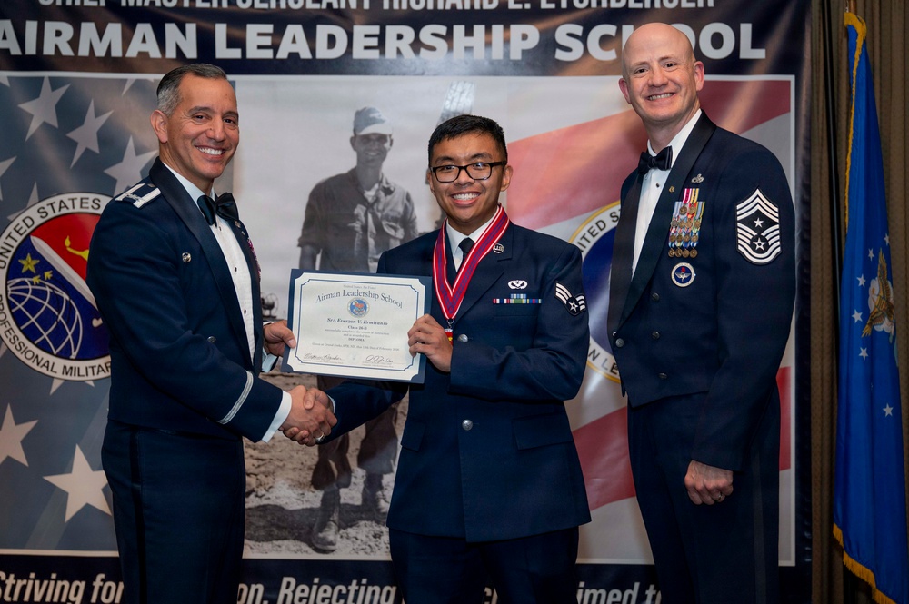 ALS Class 26-B celebrates graduation at Grand Forks AFB