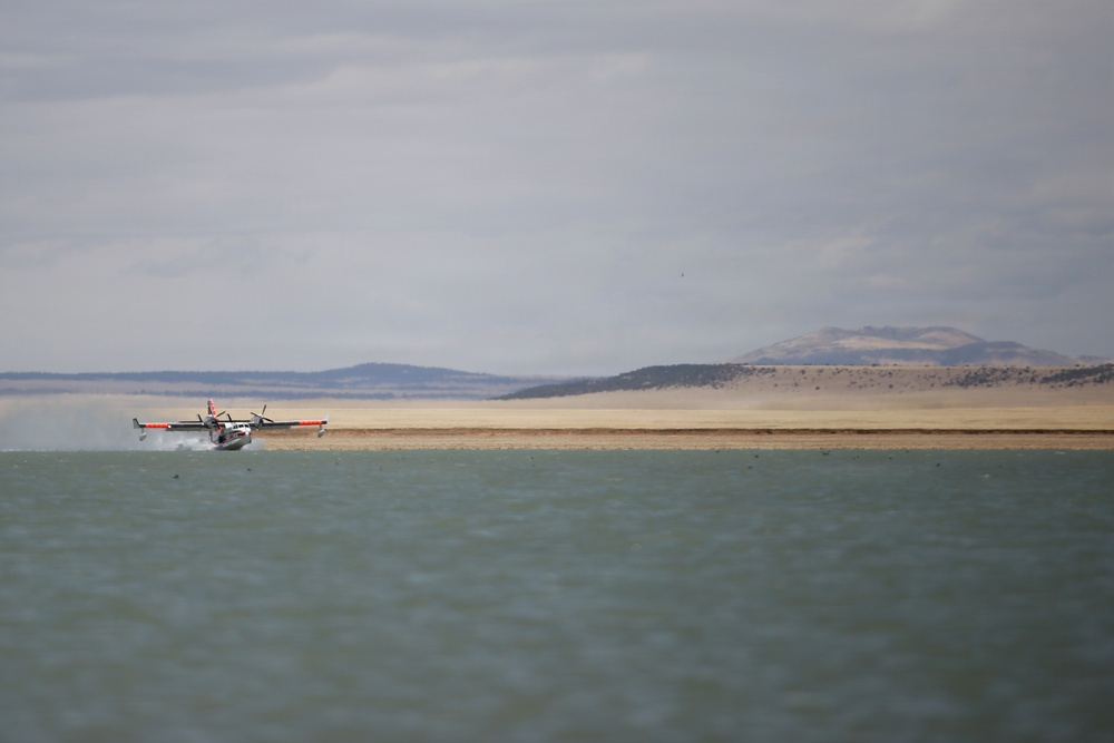 Hermits Peak Fire in Santa Fe National Forest