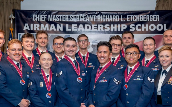 ALS Class 26-B celebrates graduation at Grand Forks AFB