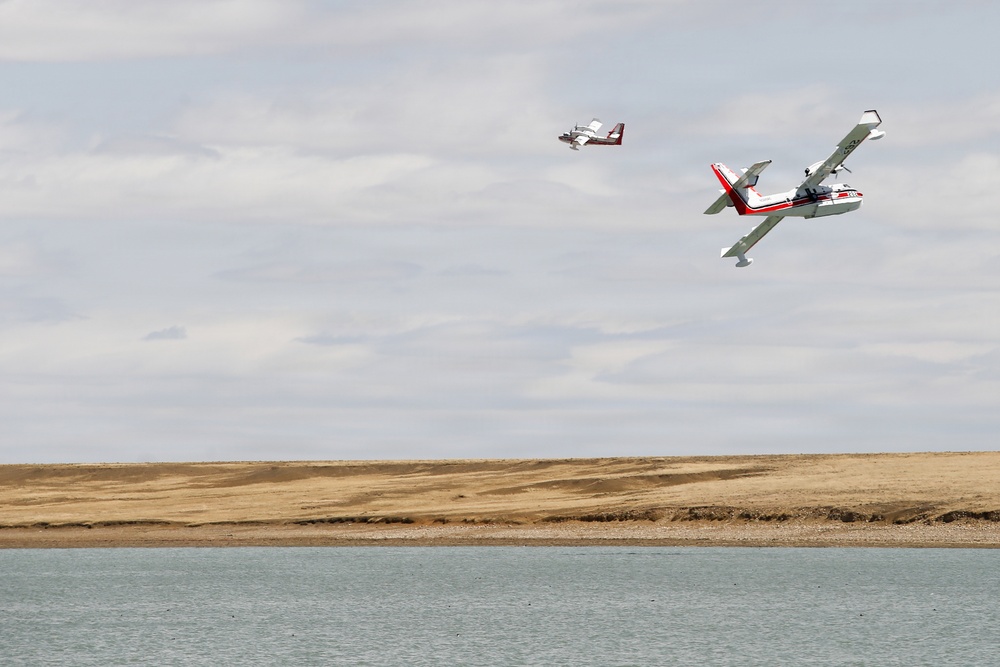 Hermits Peak Fire in Santa Fe National Forest