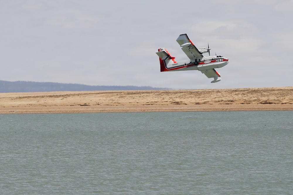 Hermits Peak Fire in Santa Fe National Forest