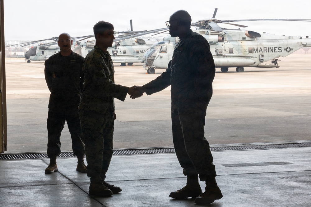 1st MAW assistant wing commander visits Marines at Suwon Air Base