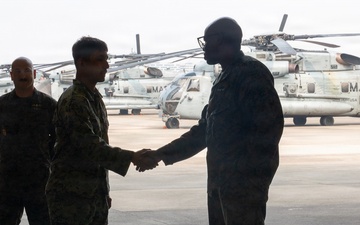 1st MAW assistant wing commander visits Marines at Suwon Air Base
