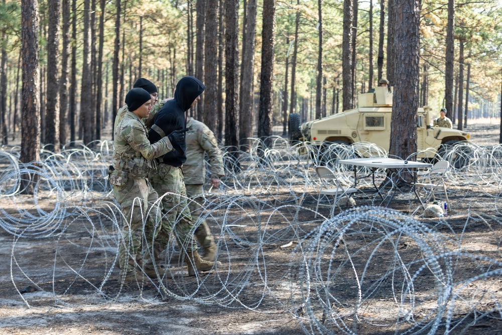 21st MP Company strengthens detainee collection point procedures alongside 525th MI Brigade