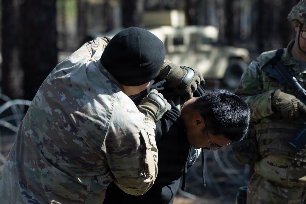 21st MP Company strengthens detainee collection point procedures alongside 525th MI Brigade