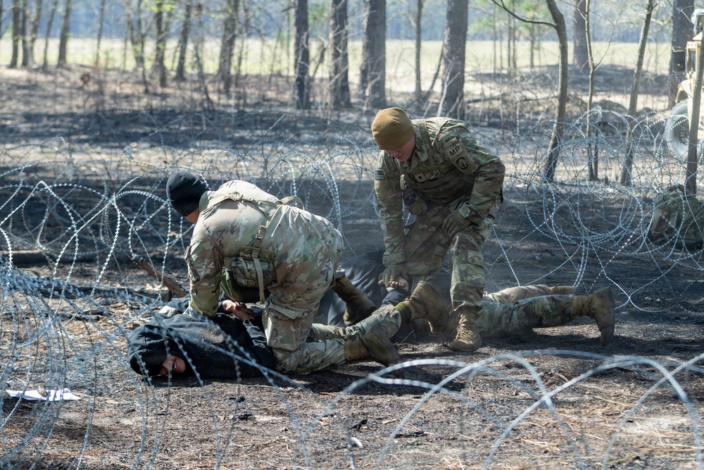 21st MP Company strengthens detainee collection point procedures alongside 525th MI Brigade