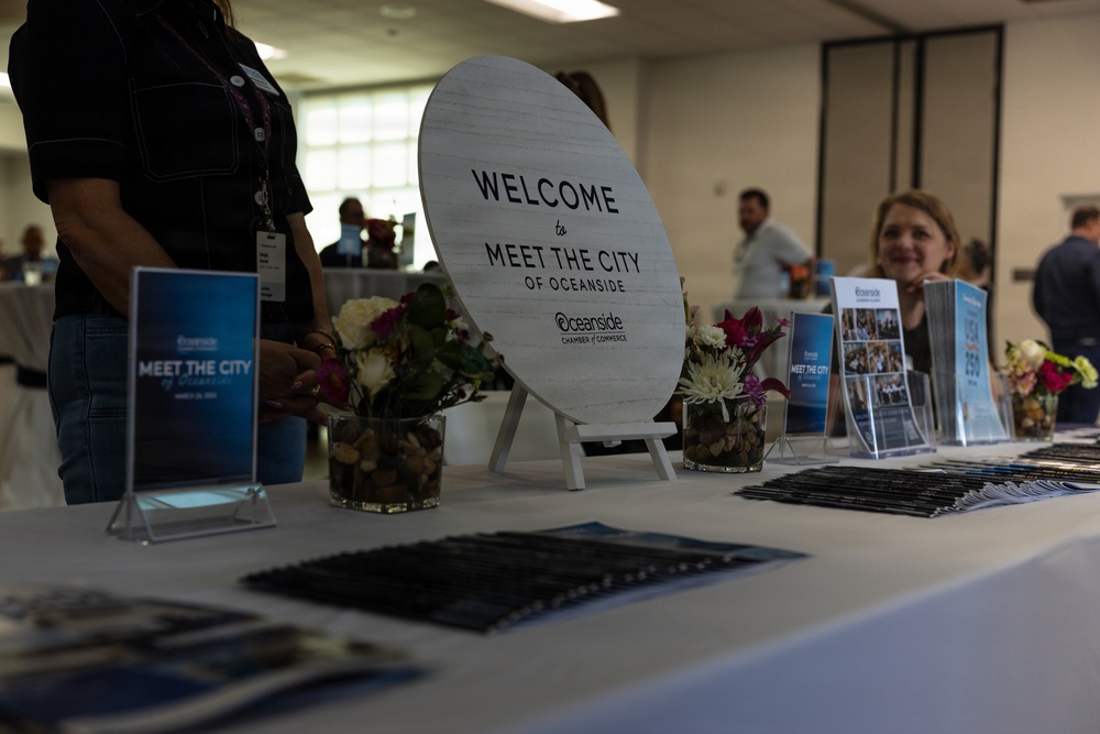Senior Enlisted Leader Attends Annual Oceanside Meet the City Event