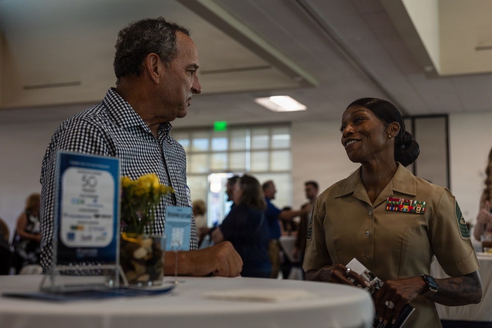 Senior Enlisted Leader Attends Annual Oceanside Meet the City Event