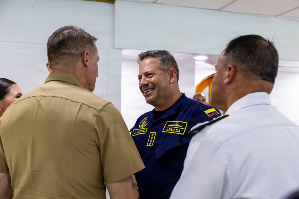U.S. Marines and Navy conduct Maritime Staff Talks with Colombia