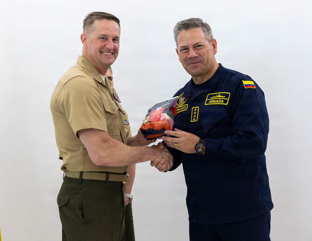 U.S. Marines and Navy conduct Maritime Staff Talks with Colombia