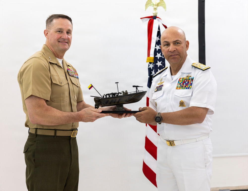 U.S. Marines and Navy conduct Maritime Staff Talks with Colombia