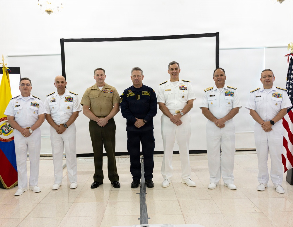 U.S. Marines and Navy conduct Maritime Staff Talks with Colombia